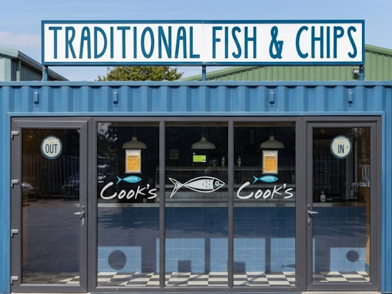 Fish and chip takeaway