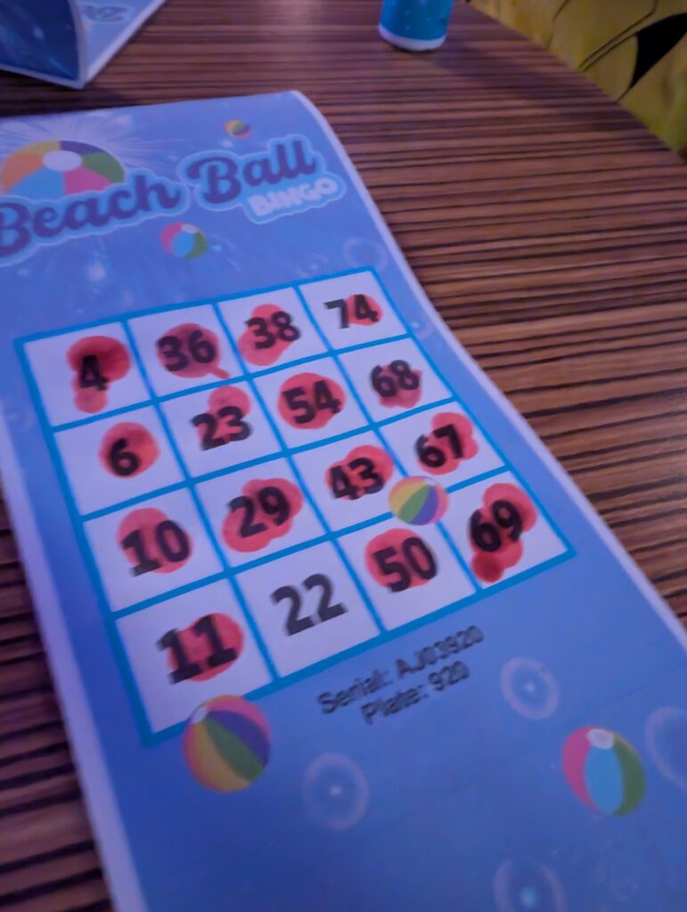 Almost did the bingo win!